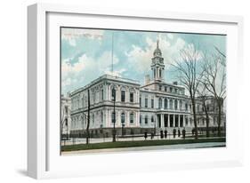 City Hall, New York City-null-Framed Art Print