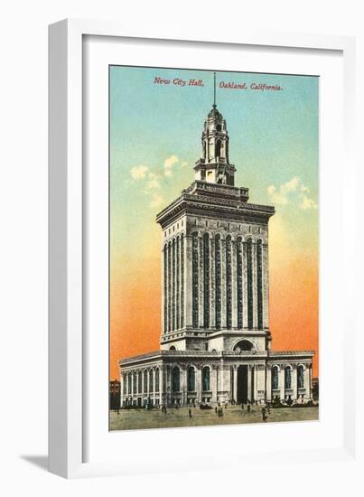 City Hall, Oakland-null-Framed Art Print