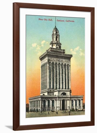 City Hall, Oakland-null-Framed Art Print