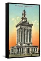 City Hall, Oakland-null-Framed Stretched Canvas