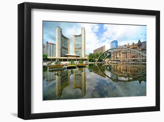 City Hall Of Toronto-null-Framed Art Print