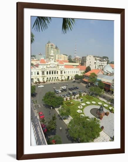 City Hall, Old Hotel De Ville, Ho Chi Minh City (Saigon), Vietnam, Southeast Asia-Christian Kober-Framed Photographic Print