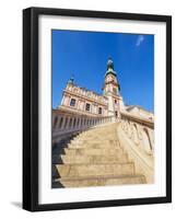 City Hall, Old Town, UNESCO World Heritage Site, Zamosc, Lublin Voivodeship, Poland, Europe-Karol Kozlowski-Framed Photographic Print