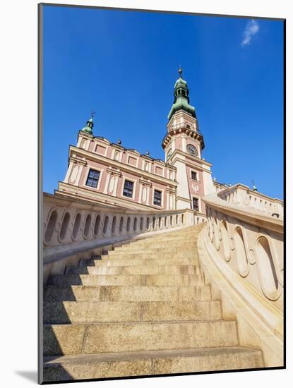 City Hall, Old Town, UNESCO World Heritage Site, Zamosc, Lublin Voivodeship, Poland, Europe-Karol Kozlowski-Mounted Photographic Print