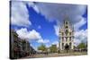 City Hall on the Market Square of Gouda, South Holland, Netherlands, Europe-Hans-Peter Merten-Stretched Canvas