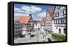 City Hall on the Marketplace, Backnang, Baden Wurttemberg, Germany-Markus Lange-Framed Stretched Canvas