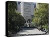 City Hall Park, Manhattan, New York City, New York, United States of America, North America-Amanda Hall-Stretched Canvas