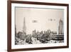 City Hall Park NYC 1913-Mindy Sommers-Framed Giclee Print