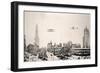 City Hall Park NYC 1913-Mindy Sommers-Framed Giclee Print