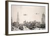 City Hall Park NYC 1913-Mindy Sommers-Framed Giclee Print