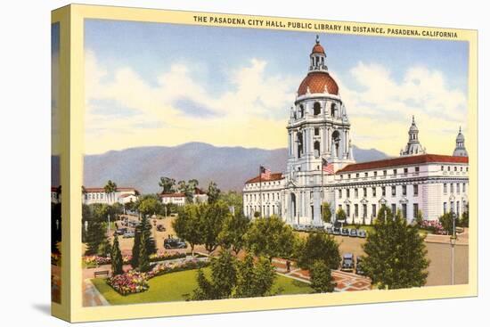 City Hall, Pasadena, California-null-Stretched Canvas