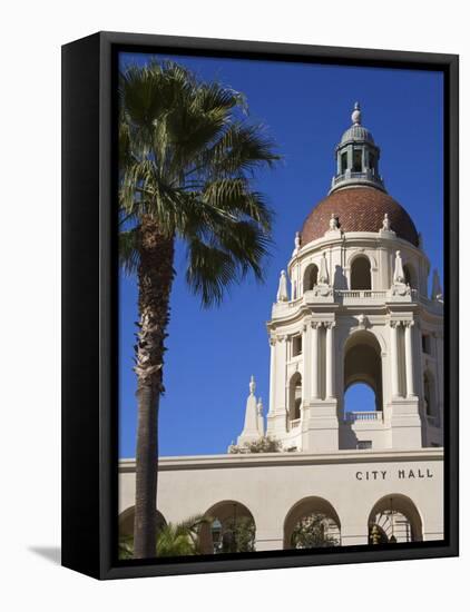 City Hall, Pasadena, Los Angeles, California, United States of America, North America-Richard Cummins-Framed Stretched Canvas