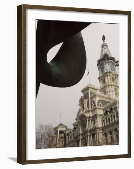 City Hall, Philadelphia, Pennsylvania, United States of America, North America-De Mann Jean-Pierre-Framed Photographic Print