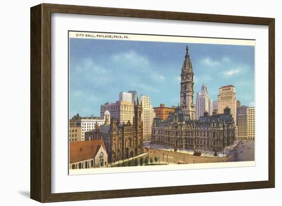 City Hall, Philadelphia, Pennsylvania-null-Framed Art Print