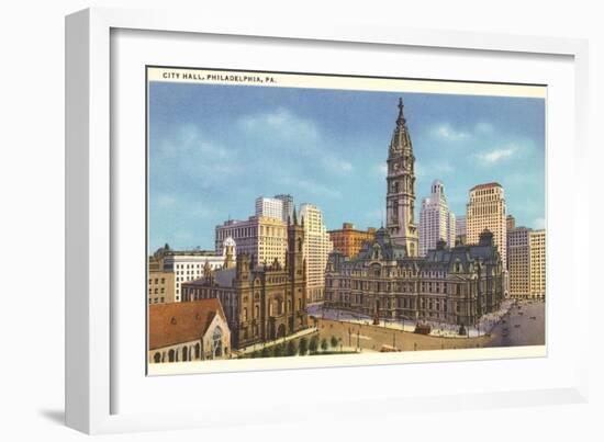 City Hall, Philadelphia, Pennsylvania-null-Framed Art Print