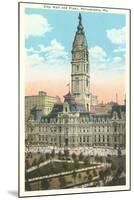 City Hall, Philadelphia, Pennsylvania-null-Mounted Art Print