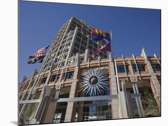 City Hall, Phoenix, Arizona, United States of America, North America-Jean Brooks-Mounted Photographic Print
