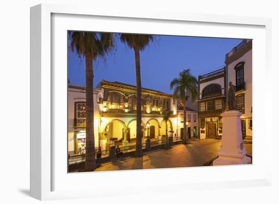 City Hall, Plaza De Espagna, Santa Cruz De La Palma, La Palma, Canaries, Spain-Katja Kreder-Framed Photographic Print