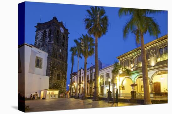 City Hall, Plaza De Espagna, Santa Cruz De La Palma, La Palma, Canaries, Spain-Katja Kreder-Stretched Canvas