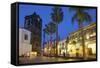 City Hall, Plaza De Espagna, Santa Cruz De La Palma, La Palma, Canaries, Spain-Katja Kreder-Framed Stretched Canvas