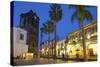City Hall, Plaza De Espagna, Santa Cruz De La Palma, La Palma, Canaries, Spain-Katja Kreder-Stretched Canvas