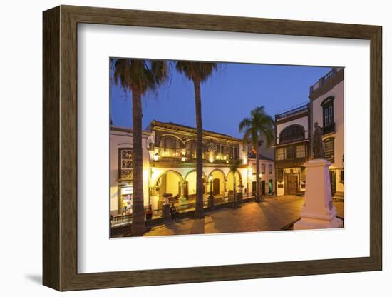 City Hall, Plaza De Espagna, Santa Cruz De La Palma, La Palma, Canaries, Spain-Katja Kreder-Framed Photographic Print
