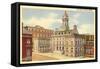 City Hall, Portland, Maine-null-Framed Stretched Canvas