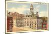 City Hall, Portland, Maine-null-Mounted Art Print