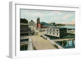 City Hall, Providence, Rhode Island-null-Framed Art Print