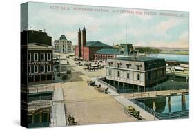 City Hall, Providence, Rhode Island-null-Stretched Canvas