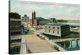 City Hall, Providence, Rhode Island-null-Stretched Canvas