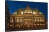 City Hall, Rathausplatz, Bremen, Germany, Europe-Chris Seba-Stretched Canvas