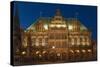 City Hall, Rathausplatz, Bremen, Germany, Europe-Chris Seba-Stretched Canvas