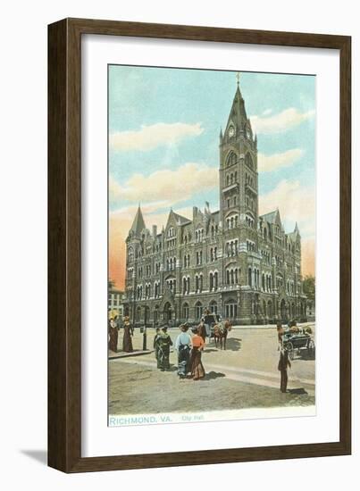 City Hall, Richmond, Virginia-null-Framed Art Print