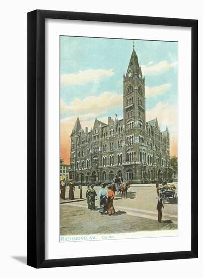 City Hall, Richmond, Virginia-null-Framed Art Print