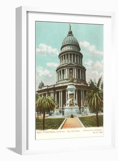 City Hall, San Francisco, California-null-Framed Art Print