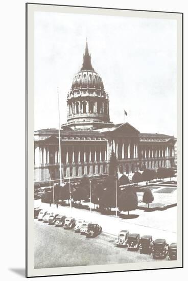 City Hall, San Francisco, California-null-Mounted Art Print