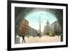 City Hall Square, Milwaukee, Wisconsin-null-Framed Premium Giclee Print