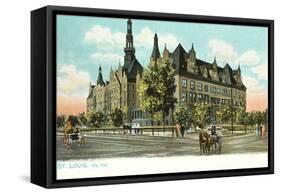 City Hall, St. Louis, Missouri-null-Framed Stretched Canvas