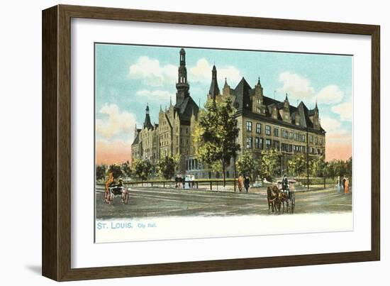 City Hall, St. Louis, Missouri-null-Framed Art Print