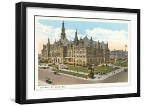 City Hall, St. Louis, Missouri-null-Framed Art Print