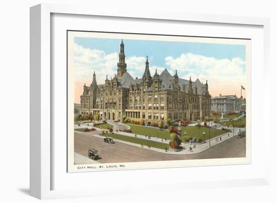 City Hall, St. Louis, Missouri-null-Framed Art Print