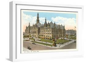 City Hall, St. Louis, Missouri-null-Framed Art Print