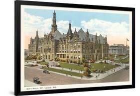 City Hall, St. Louis, Missouri-null-Framed Art Print