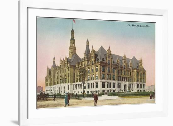 City Hall, St. Louis, Missouri-null-Framed Premium Giclee Print