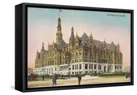 City Hall, St. Louis, Missouri-null-Framed Stretched Canvas