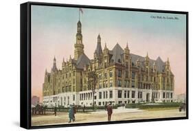 City Hall, St. Louis, Missouri-null-Framed Stretched Canvas