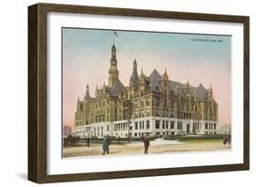 City Hall, St. Louis, Missouri-null-Framed Art Print