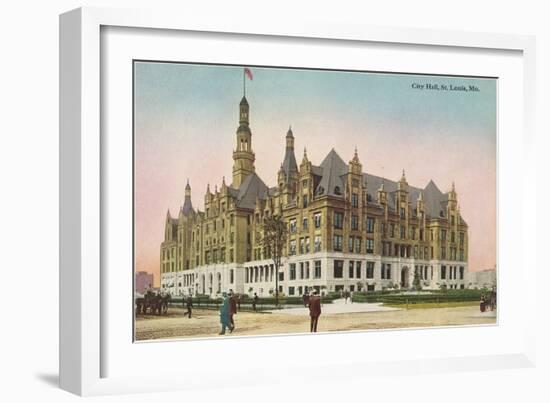 City Hall, St. Louis, Missouri-null-Framed Art Print