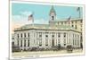 City Hall, Stamford, Connecticut-null-Mounted Art Print